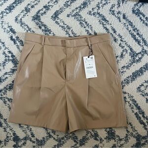 ZARA vegan leather sz L